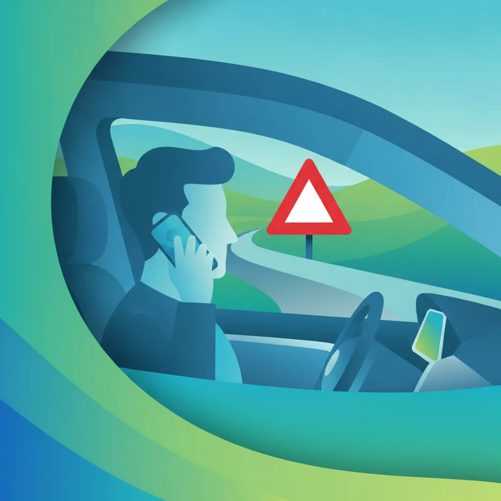 Illustration pour le sujet théorique Règles de conduite avec téléphone portable GB