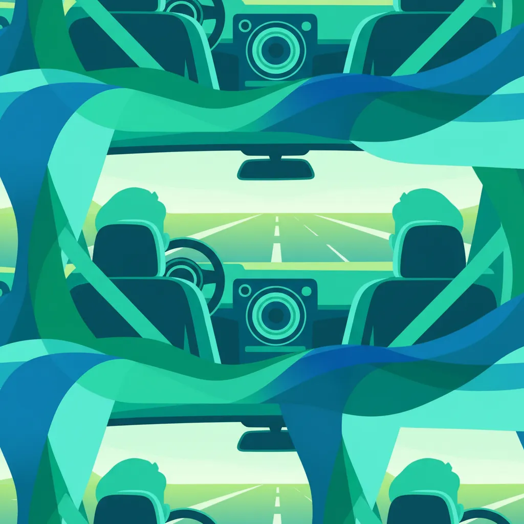Illustration for the theory topic Seat Belt Rules