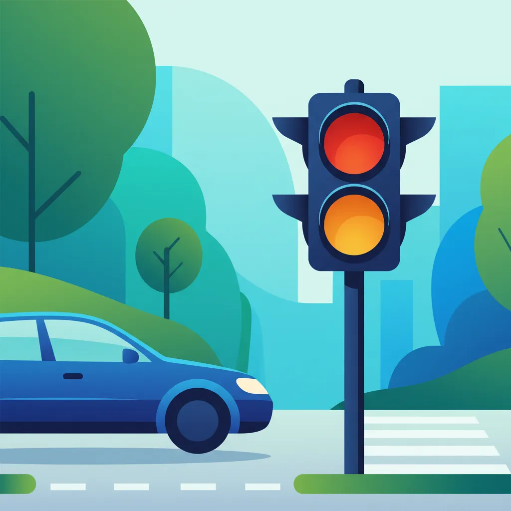 Illustration for the theory topic Polish Traffic Signals