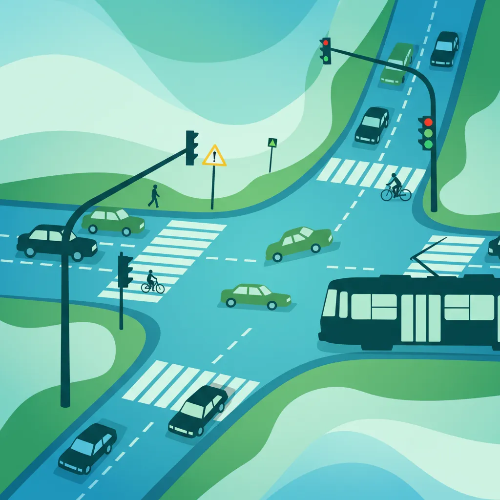 Illustration for the theory topic Polish Right of Way