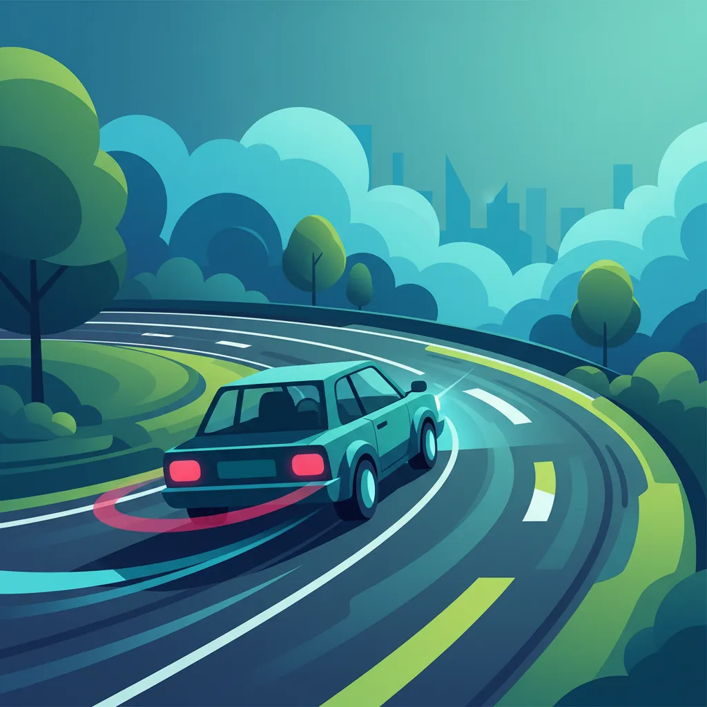 Illustration for the theory topic Alcohol Driving Risks