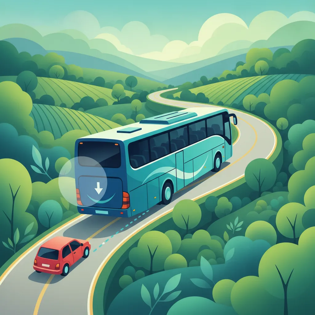 Vehicle Size, Smooth Control, Speed, Braking and Following Distance