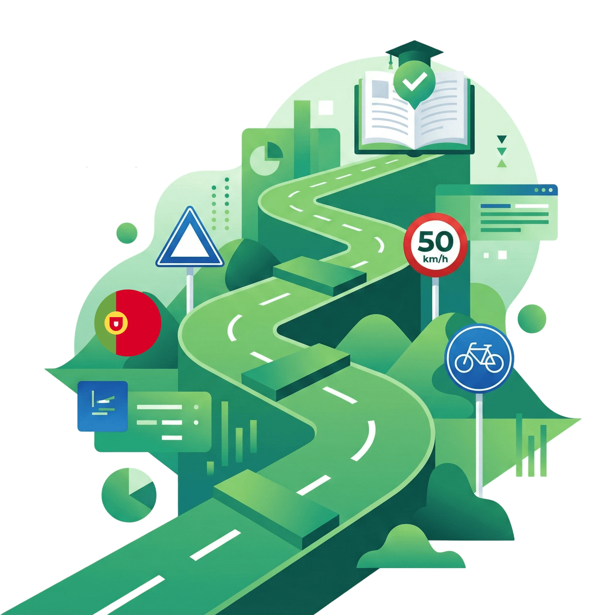 Master Portuguese Driving Theory Systematically