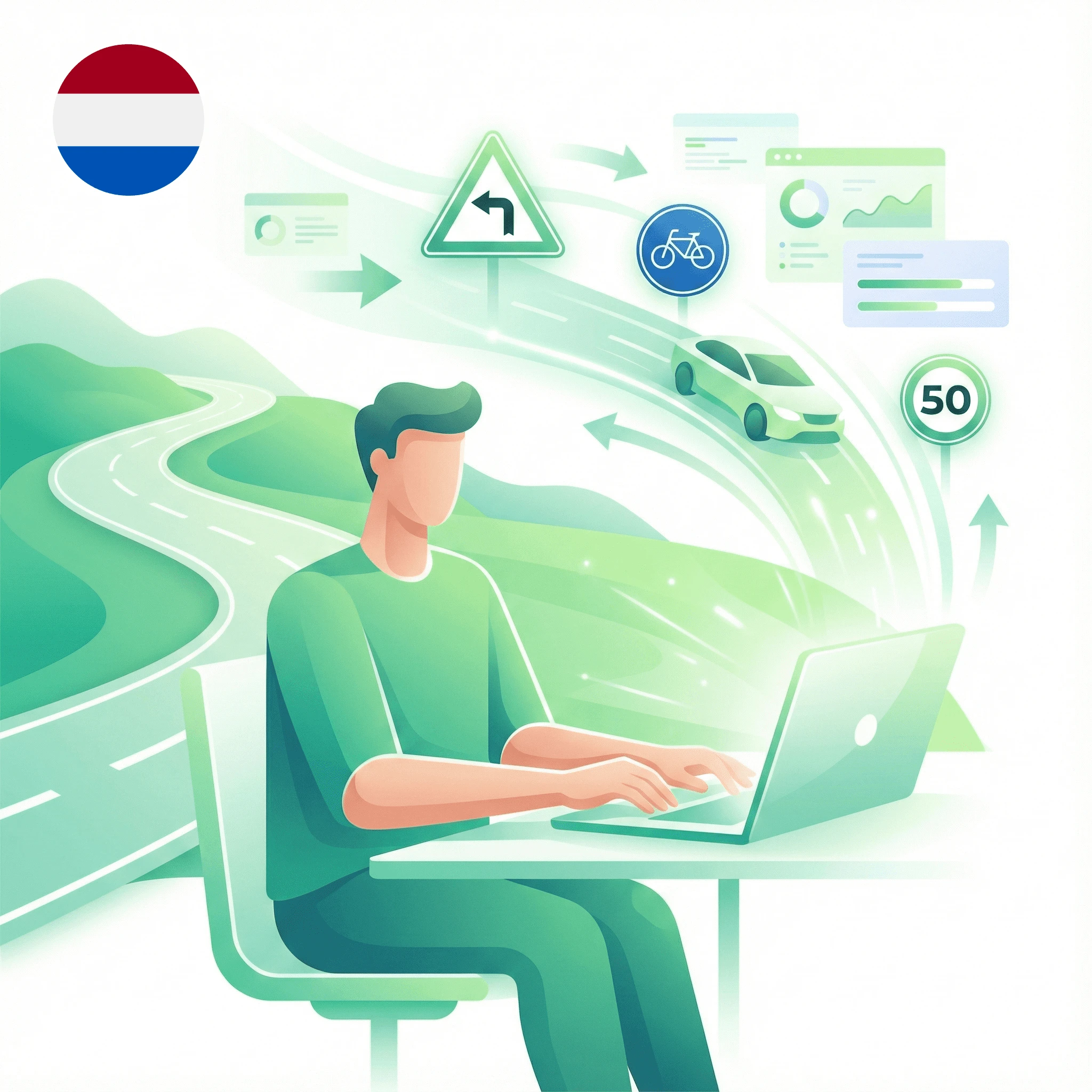Official Dutch Driving Theory Preparation for Your CBR Exam