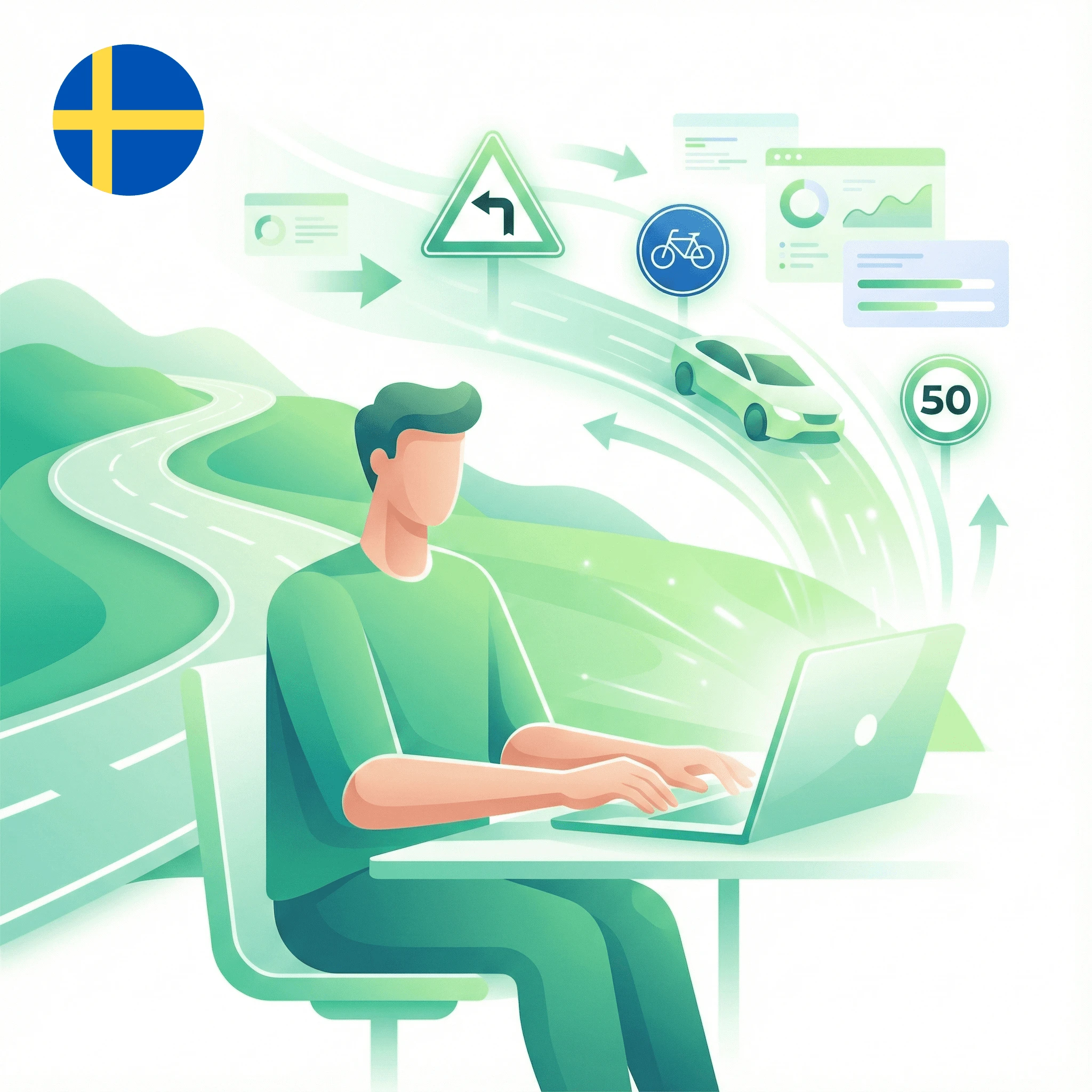 Master Swedish Driving Theory: Prepare for Your Official Licence Exam